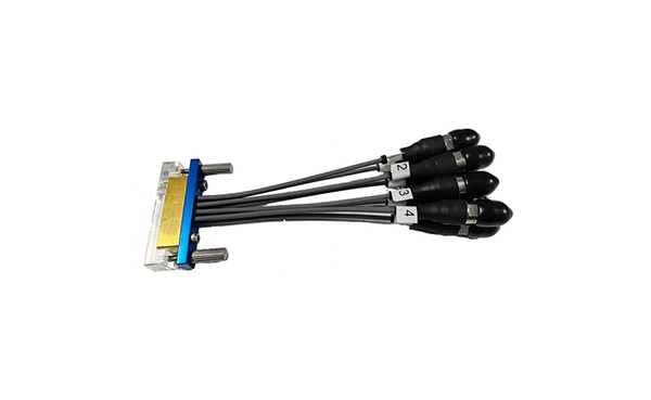 8 Channel, 2.54mm Pitch In-Block Loopback Cable Assembly (40Ghz)